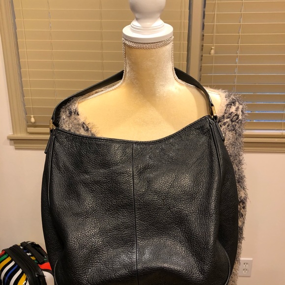 Tory Burch Flat HOBO black pebbled - Picture 4 of 8